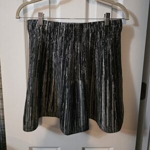 Candie's Black and White Skater Skirt